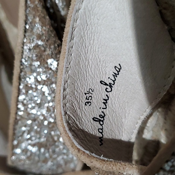 Joie Womens Ianna Espadrille Gold Sandals - Picture 8 of 13